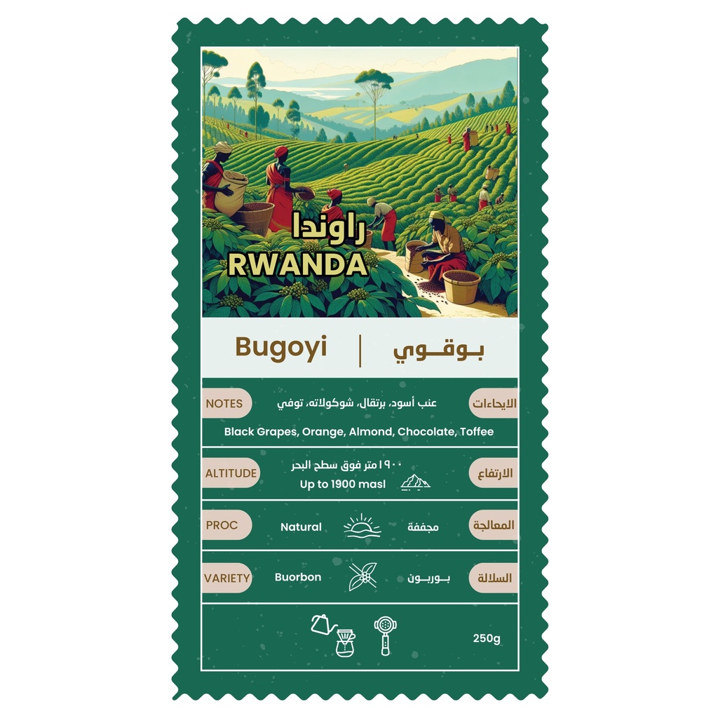 Bugoyi – Rwanda Coffee – 250g