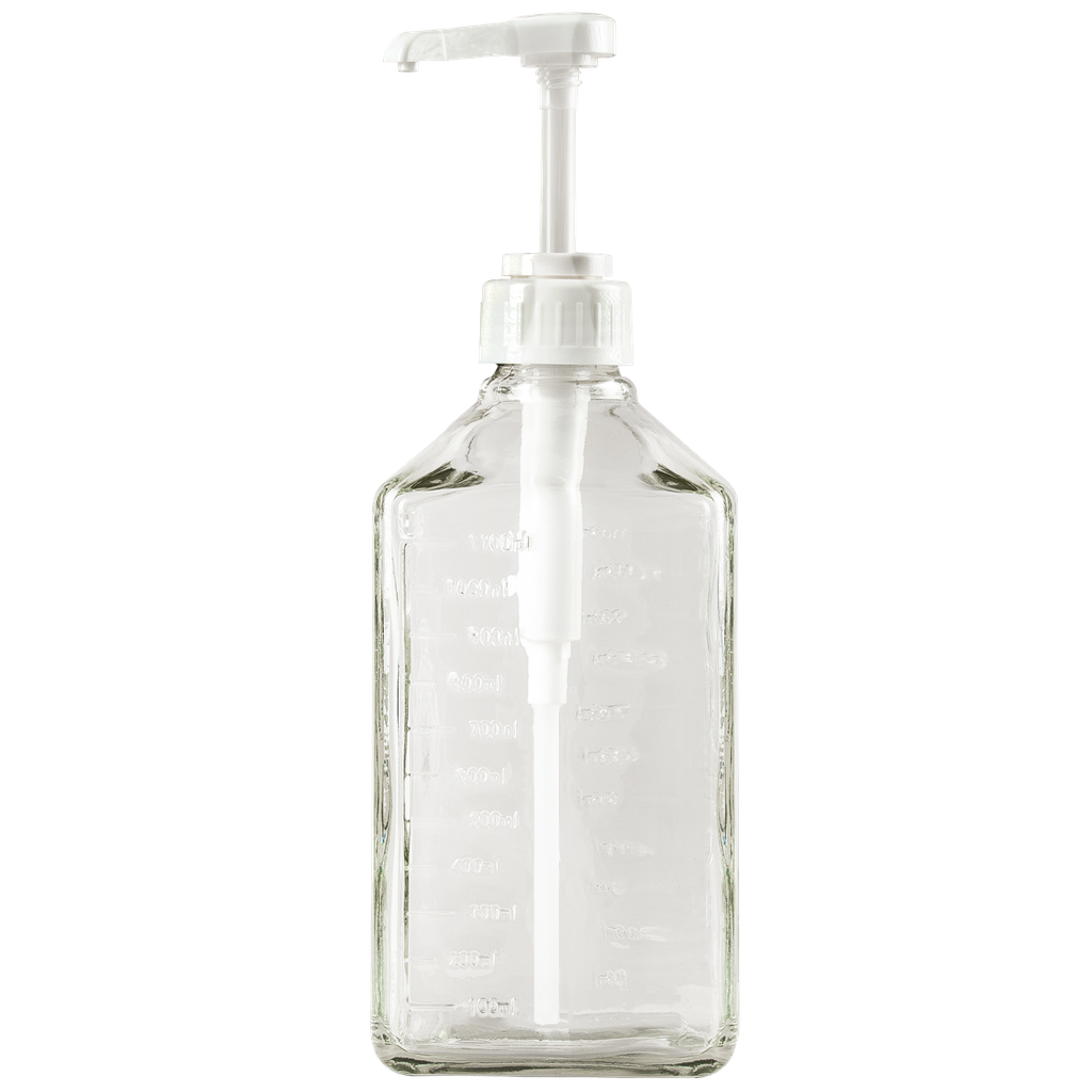 Glass Bottle Pump 1.10 Ltr