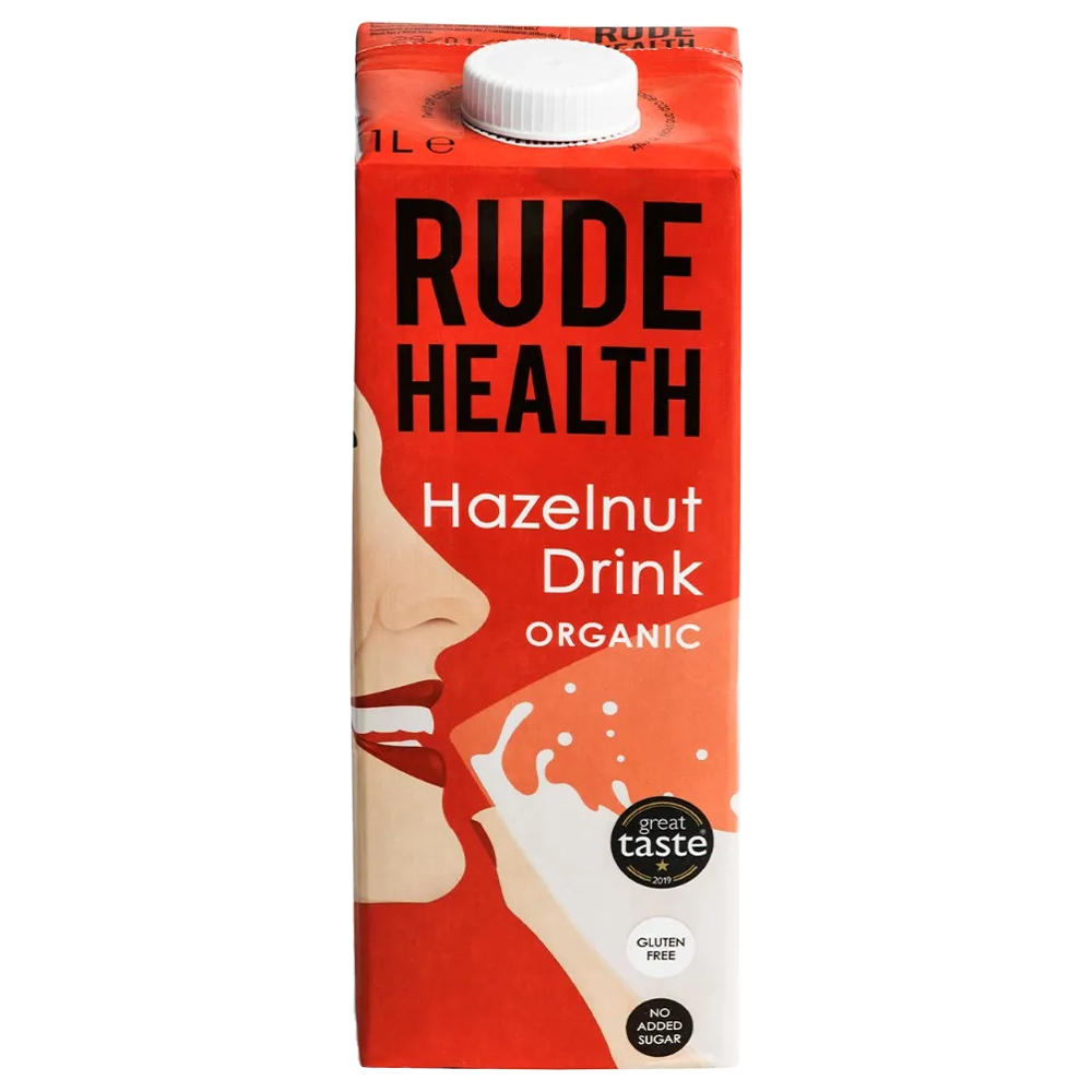 Rude Health – Hazelnut Drink – Organic – 1ltr