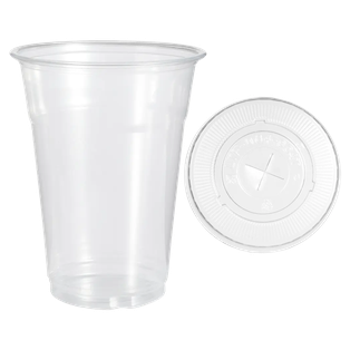 ARNON 14OZ JUICE CUP 9FLAT LID