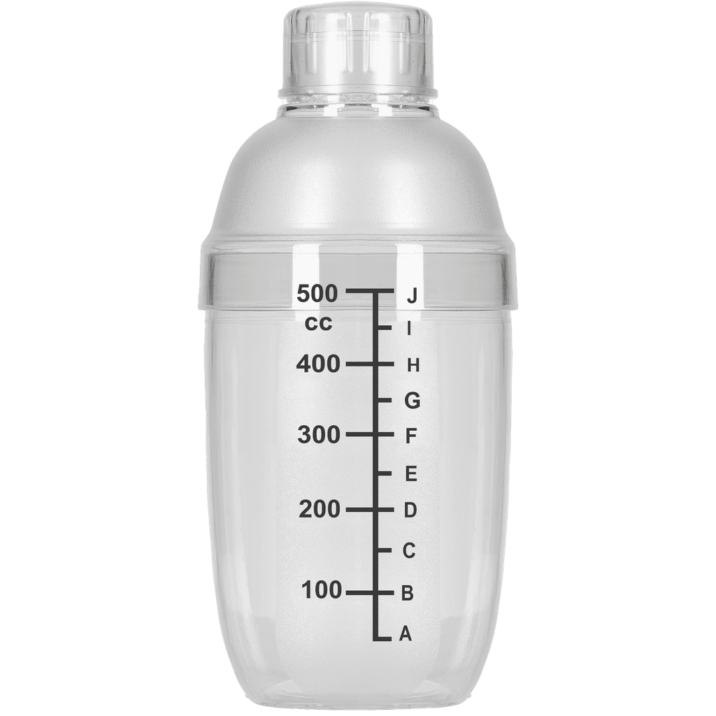 [AC-COA-GN-97] أداة الشيكر لخلط المشروبات بلاستيك - 500 مل