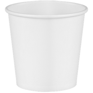 White Cup paper 4 oz  - 1000 pcs