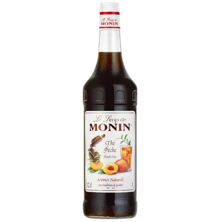 Monin Peach Tea Syrup - 1 ltr