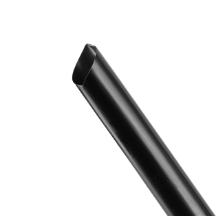 Straw 8 mm Stright - Black