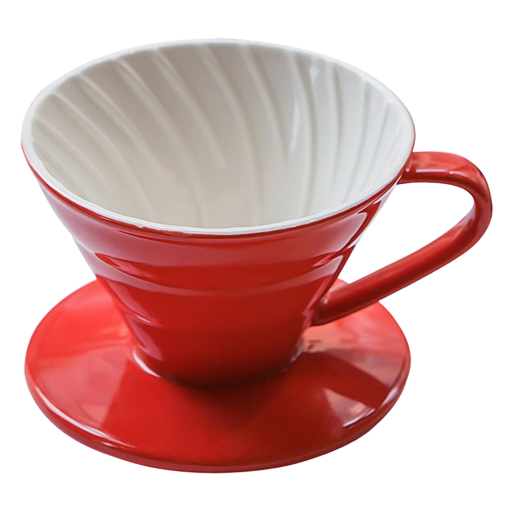 [AC-COA-GN-43] Ceramic Coffee Dripper Red V60