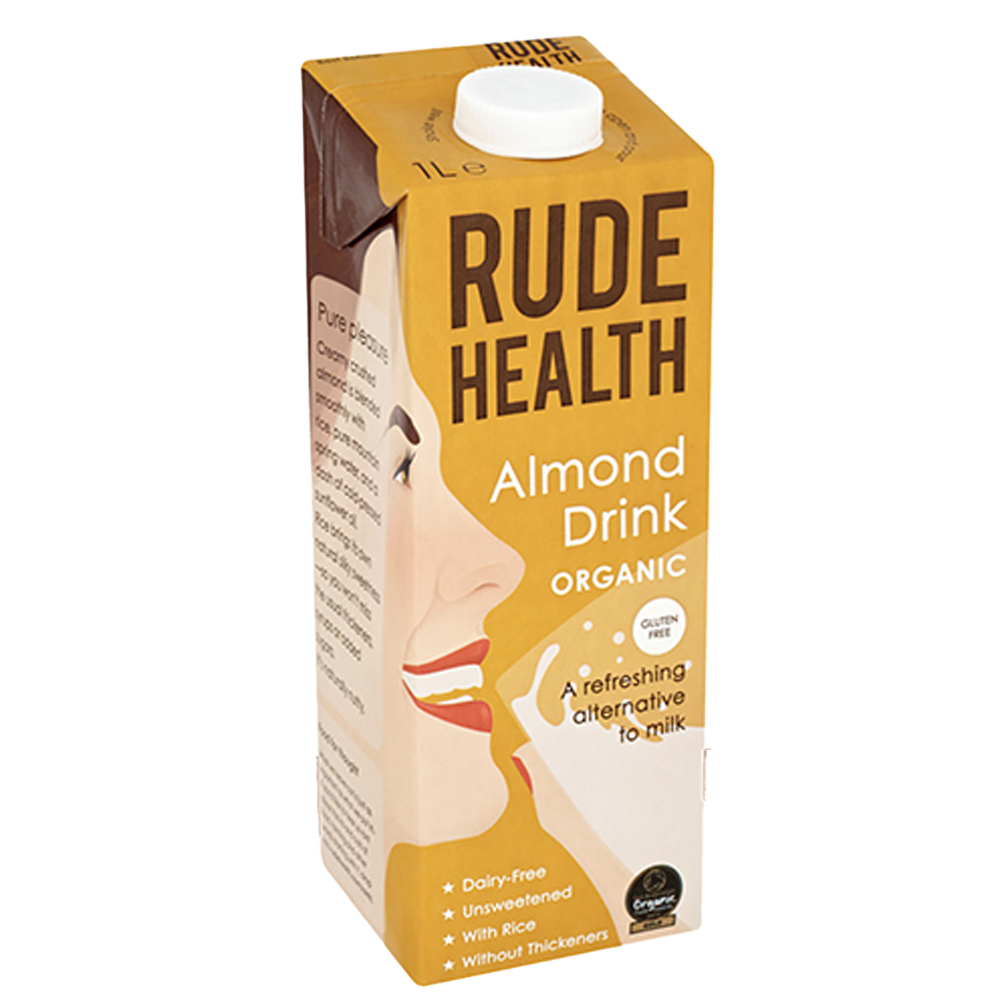 [BB-MLK-011] Rude Health – Almond Drink – Organic – 1ltr