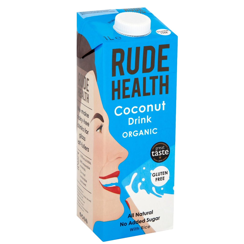 [BB-MLK-013] Rude Health – Coconut Drink – Organic – 1ltr