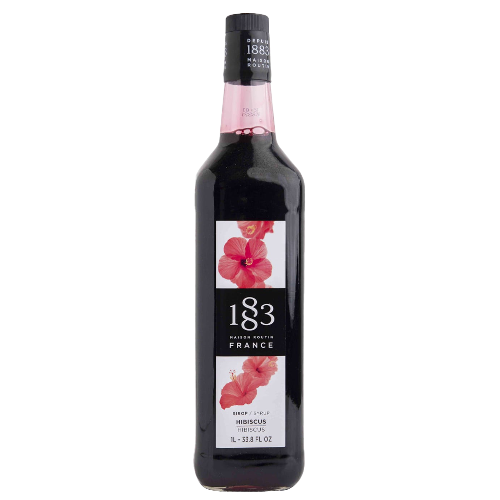 [BB-SYR-001] 1883 MAISON ROUTIN SYRUP HIBISCUS 1 L