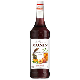 Monin Peach Tea Syrup Plastic bottle - 1 ltr